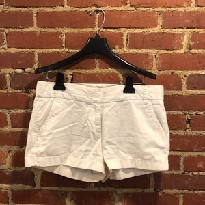 J Crew Chino Shorts - White
